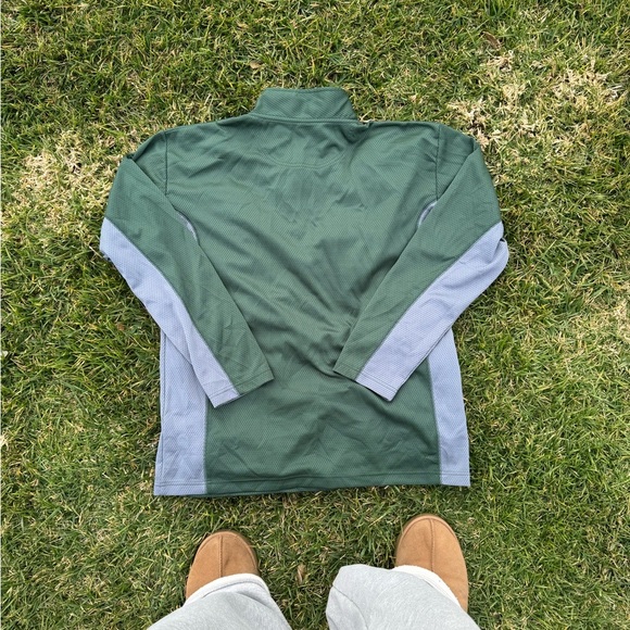 Men's Michigan State College Green and Gray Jacket NWOT - Picture 2 of 3